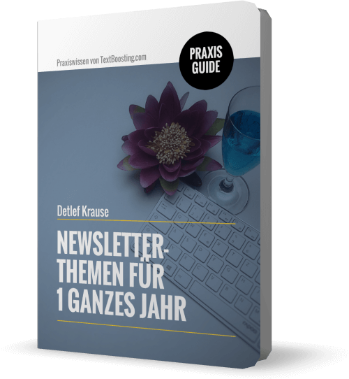 PraxisGuide: Newsletter-Themen für 1 ganzes Jahr