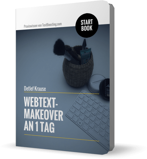 StartBook: Webtext-Makeover an 1 Tag